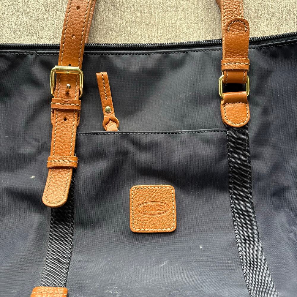 Brics Navy Nylon Tote Bag - Picture 2 of 6